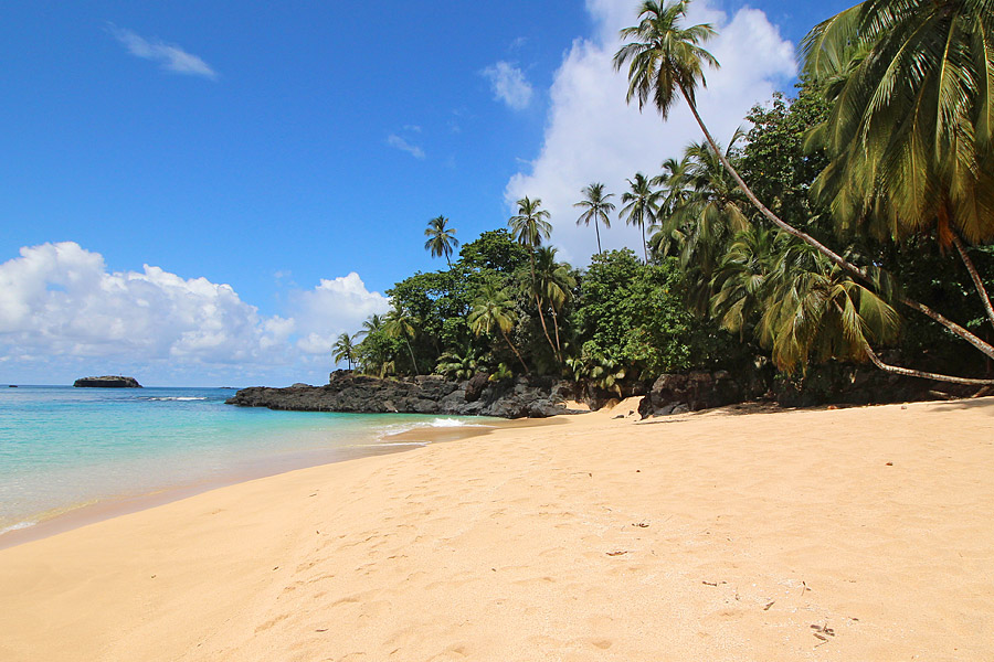 Praia Boi auf der Insel Príncipe. Foto: Thomas Iwainsky