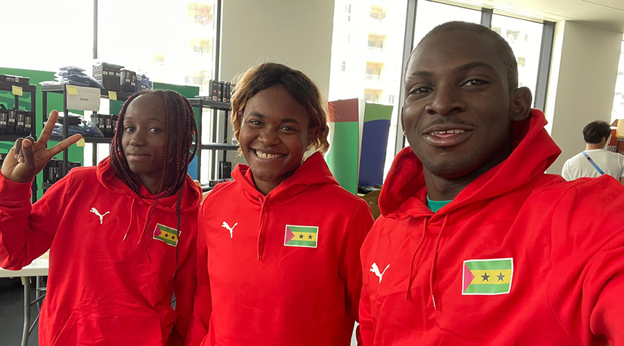 São Tomé e Príncipe bei den Olympischen Sommerspielen in Paris